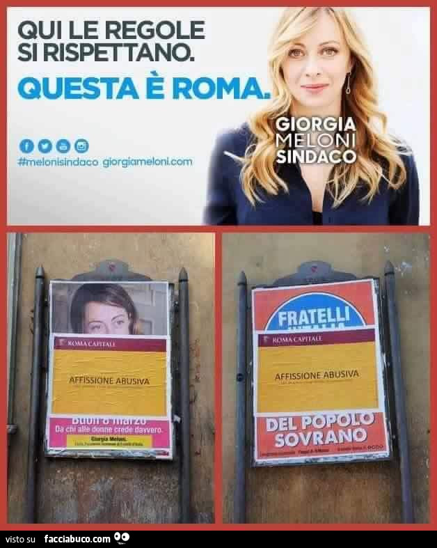 Tutti I Meme Su Giorgia Meloni Facciabuco