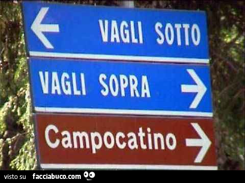 Vagli sotto. Vagli sopra. Campocatino