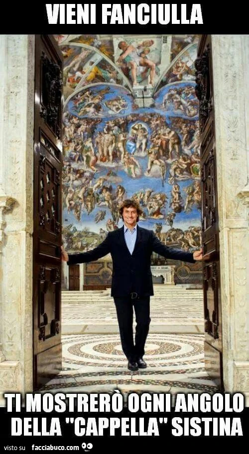 Alberto Angela: vieni fanciulla, ti mostrerò ogni angolo della Cappella Sistina
