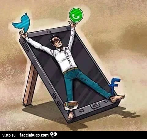 Twitter, Whatsapp, Instagram e Facebook ti legano allo smartphone