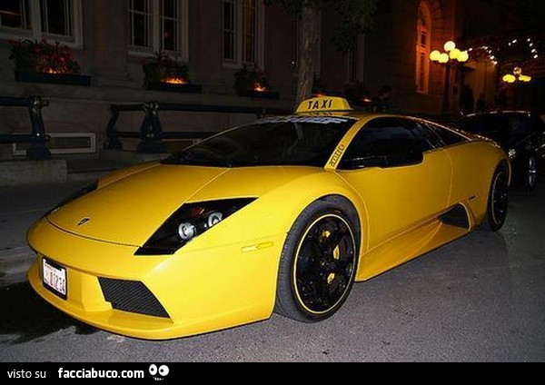 Taxi Lamborghini