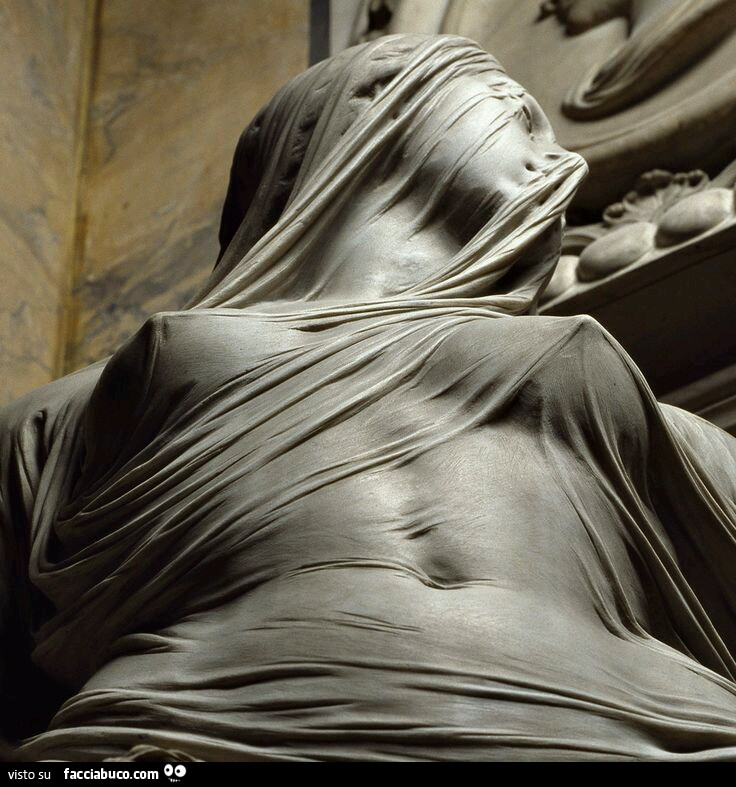La Pudicizia Velata di Antonio Corradini 1668-1752