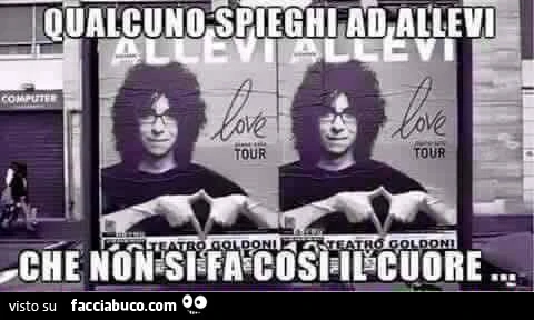 Qualcuno spieghi ad Allevi che non si fa così il cuore
