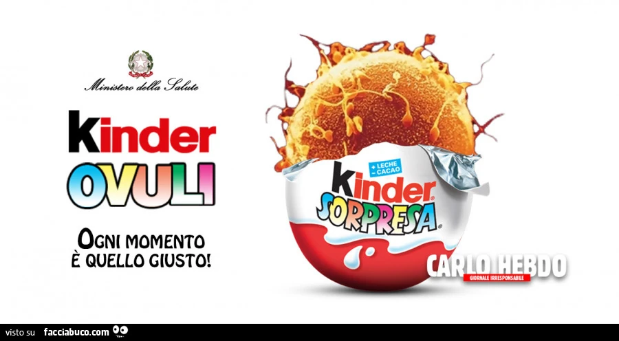 Kinder Ovuli. Ogni momento è quello giusto