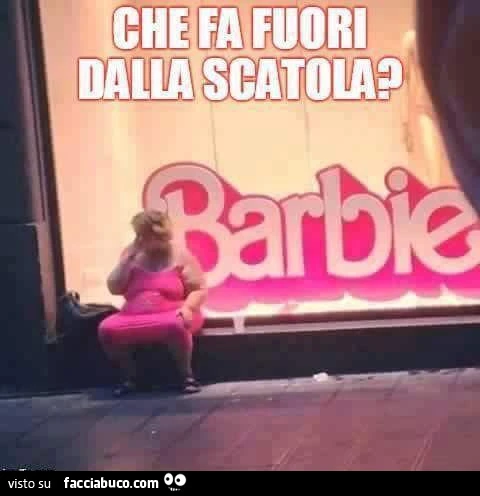 Che fa fuori dalla scatola?