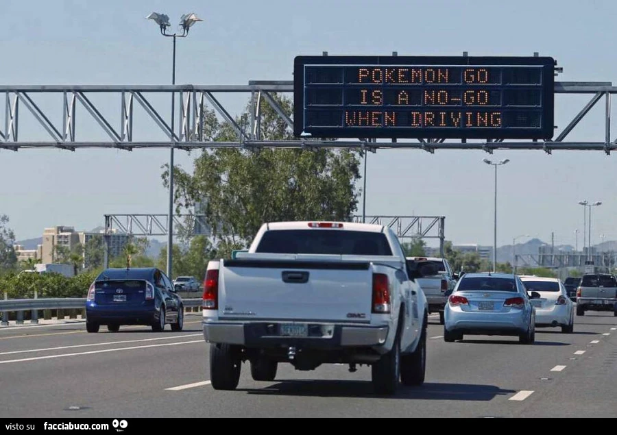 Pokemon Go è un no Go quando guidi