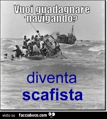 Vuoi guadagnare navigando? Diventa scafista