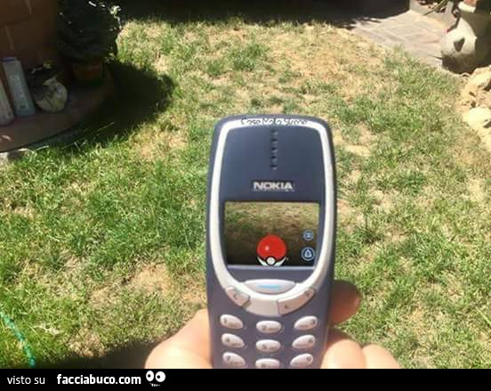 Cercare i Pokemon con il Nokia 3310