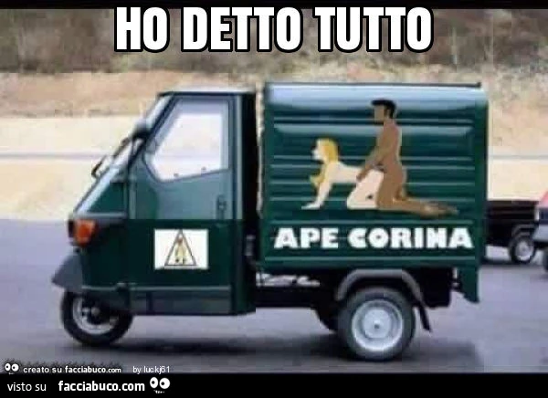 Ho detto tutto