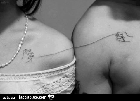 Tatuaggio. Il filo che li unisce