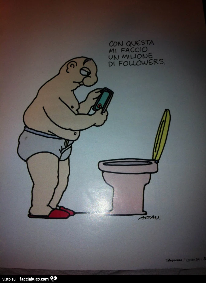 Con questa mi faccio un milione di followers
