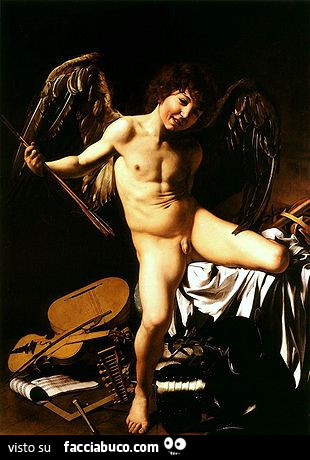 Amor Vincit Omnia di Caravaggio