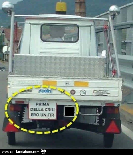 Prima della crisi ero un tir