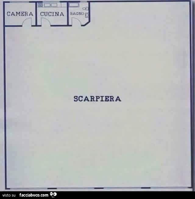 La casa dei sogni di alcune donne. Scarpiera gigante