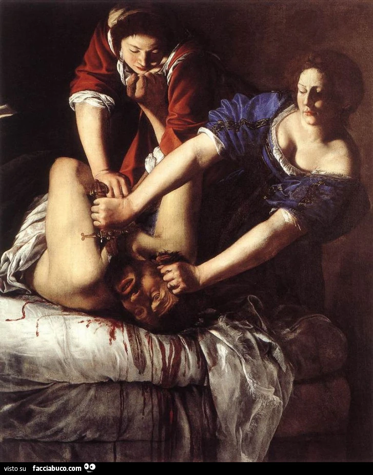Giuditta e Oloferne di Artemisia Gentileschi