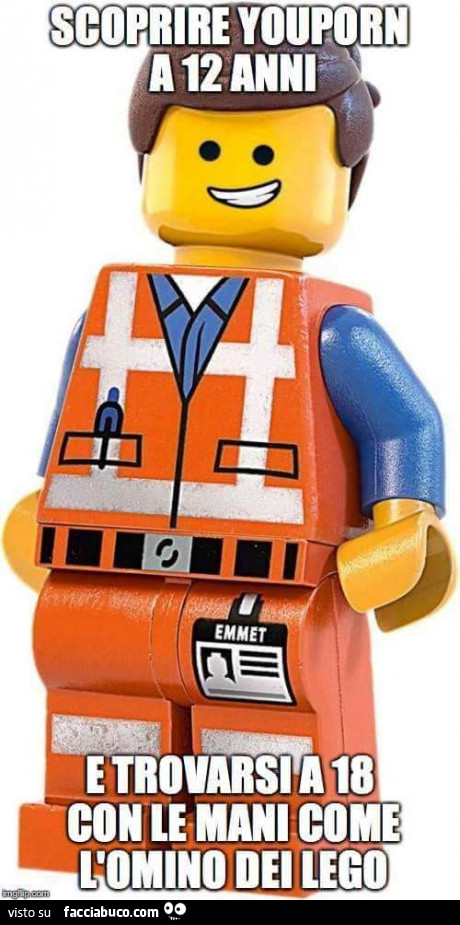 Scoprire youporn a 12 anni e trovarsi a 18 con le mani come l'omino dei lego