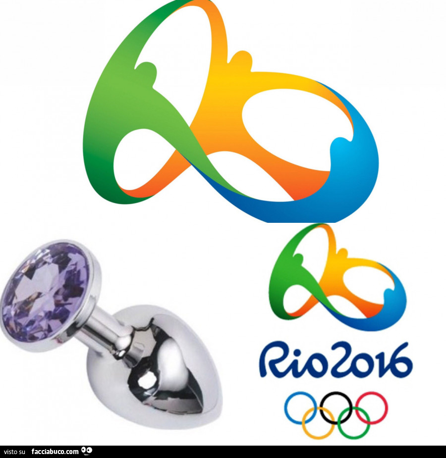 Simbolo olimpiadi rio2016 assomiglia piercing