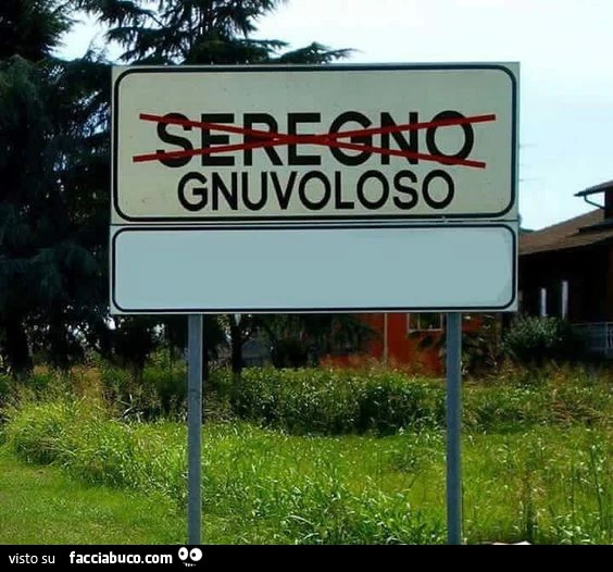 Seregno. Gnuvoloso