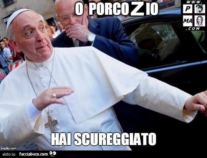 O porco zio hai scureggiato