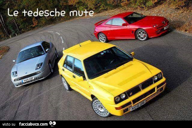 Vecchie Auto Sportive Italiane Fiat Lancia E Alfa Le Tedesche Mute Facciabuco Com