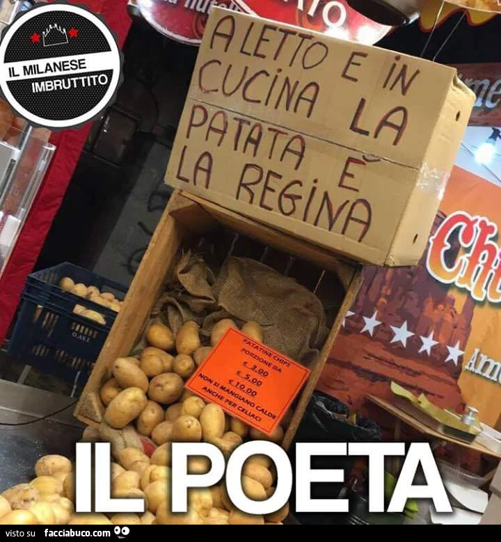 A letto e in cucina la patata è la regina