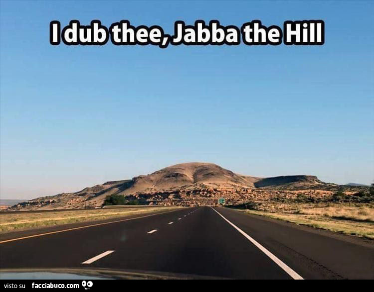 La montagna di Jabba